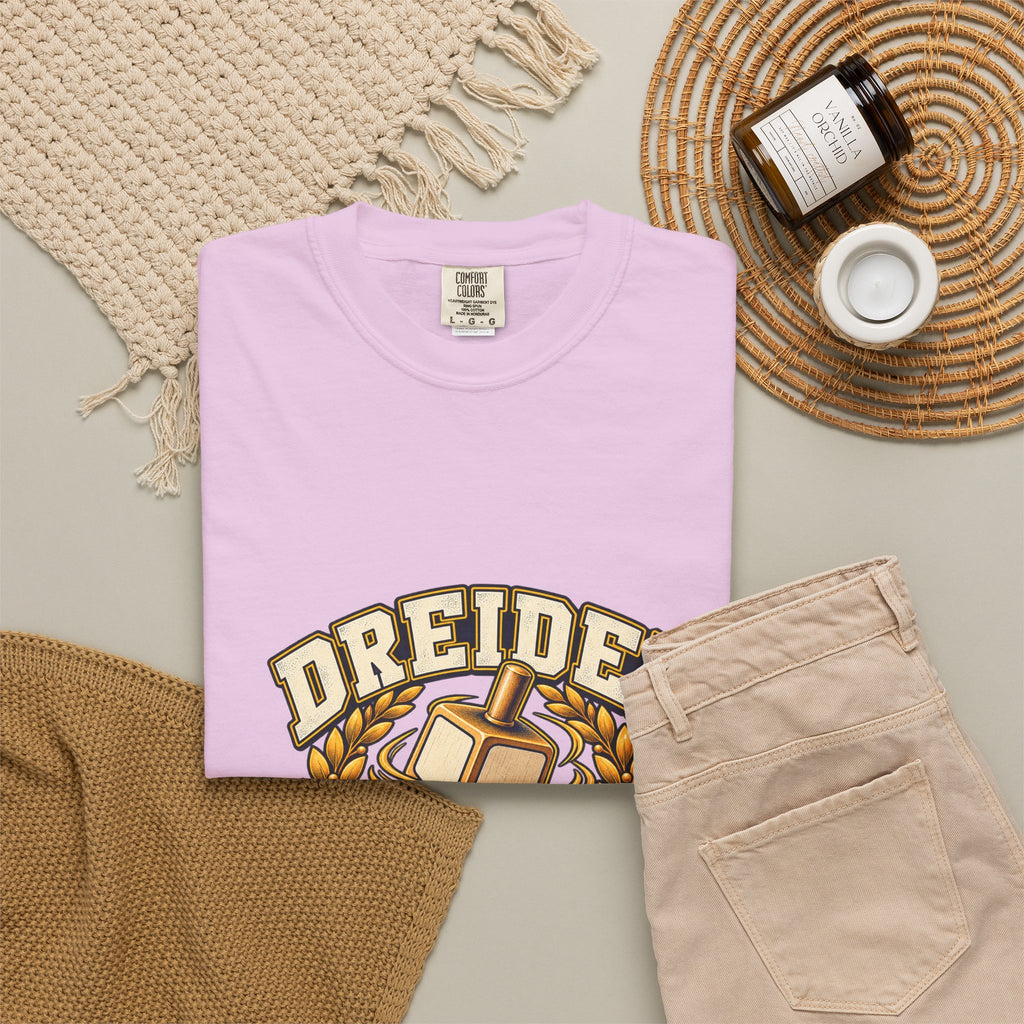 Dreidel Champion T-shirt | Hanukkah Dreidel Design, Winner Banner