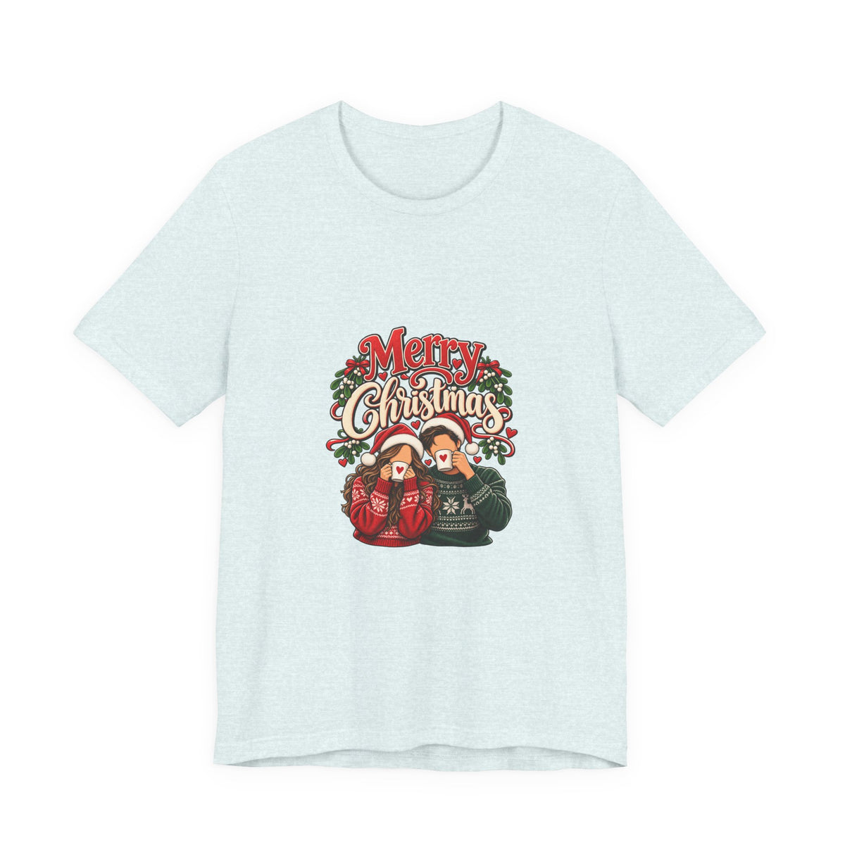Merry Christmas Couple Tee