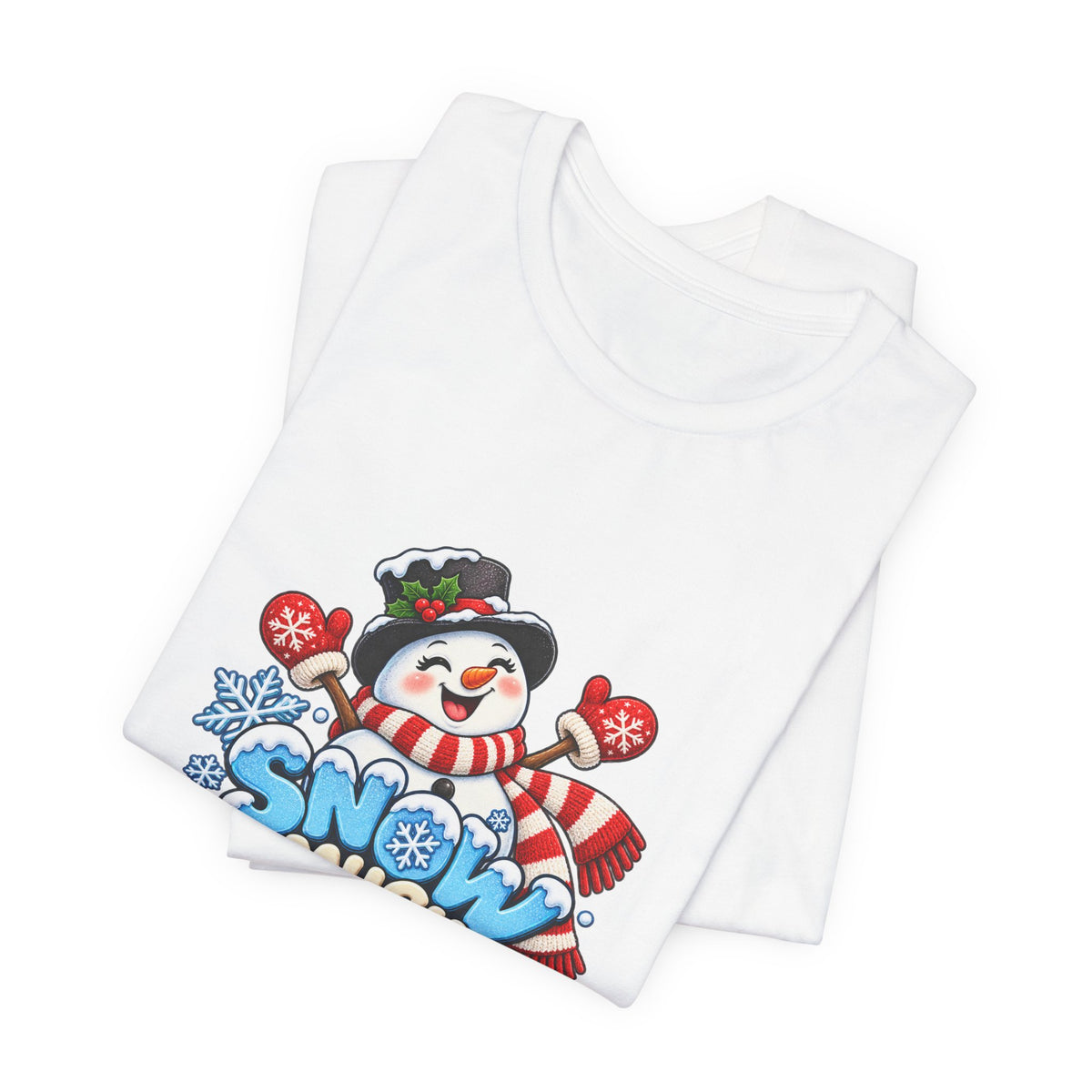 Snow Much Fun T-Shirt – Cute Snowman Holiday Tee