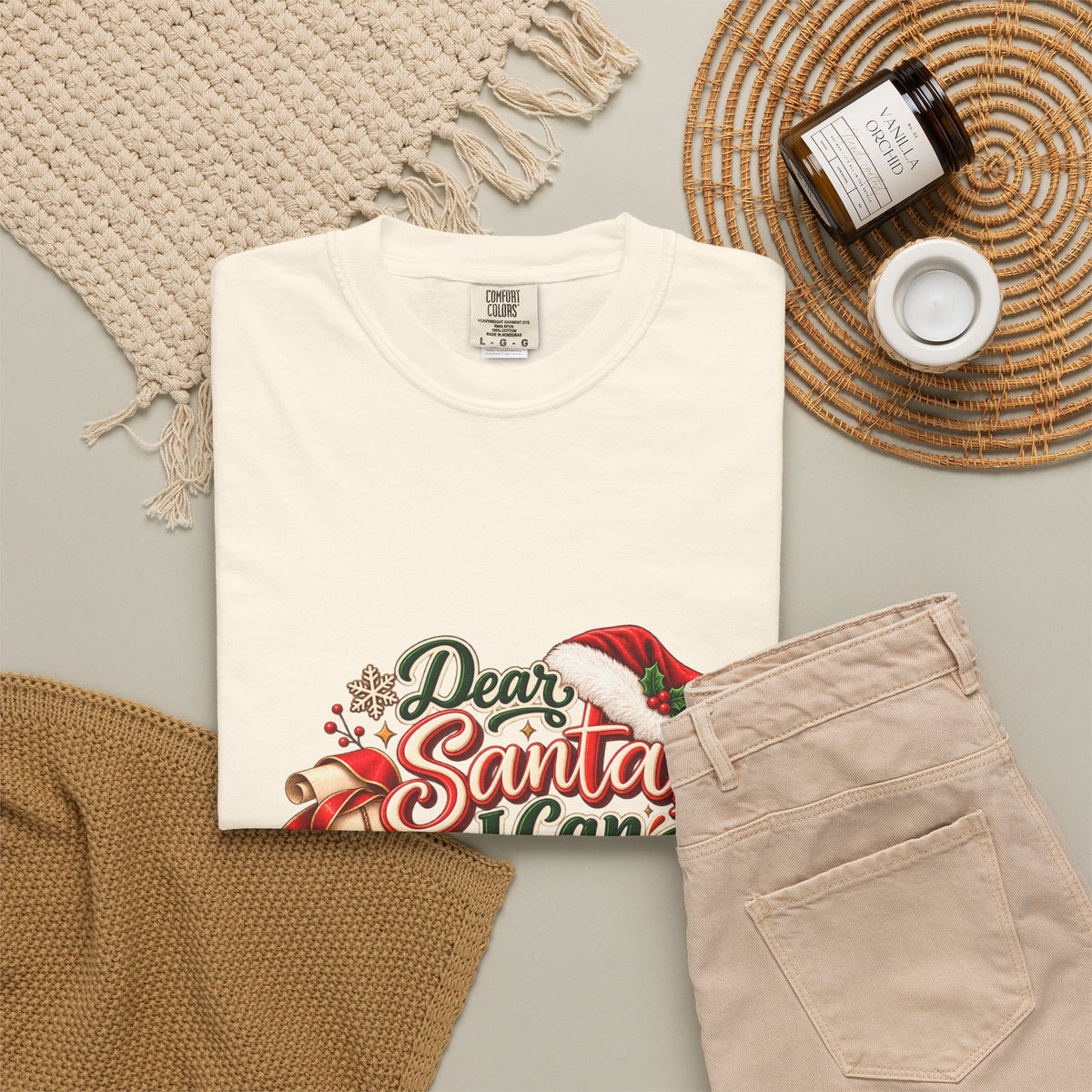 Dear Santa I Can Explain T-Shirt — Funny Christmas Tee