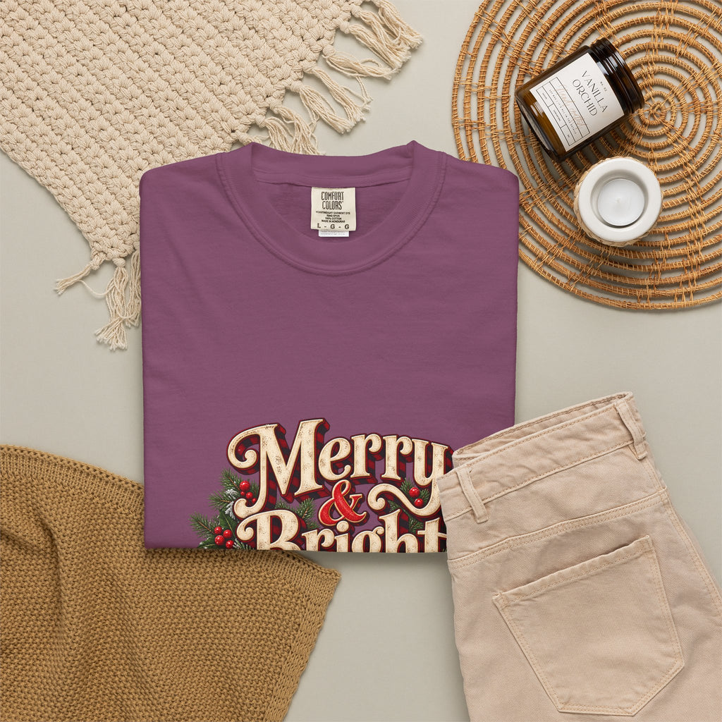 Merry & Bright Holiday T-Shirt
