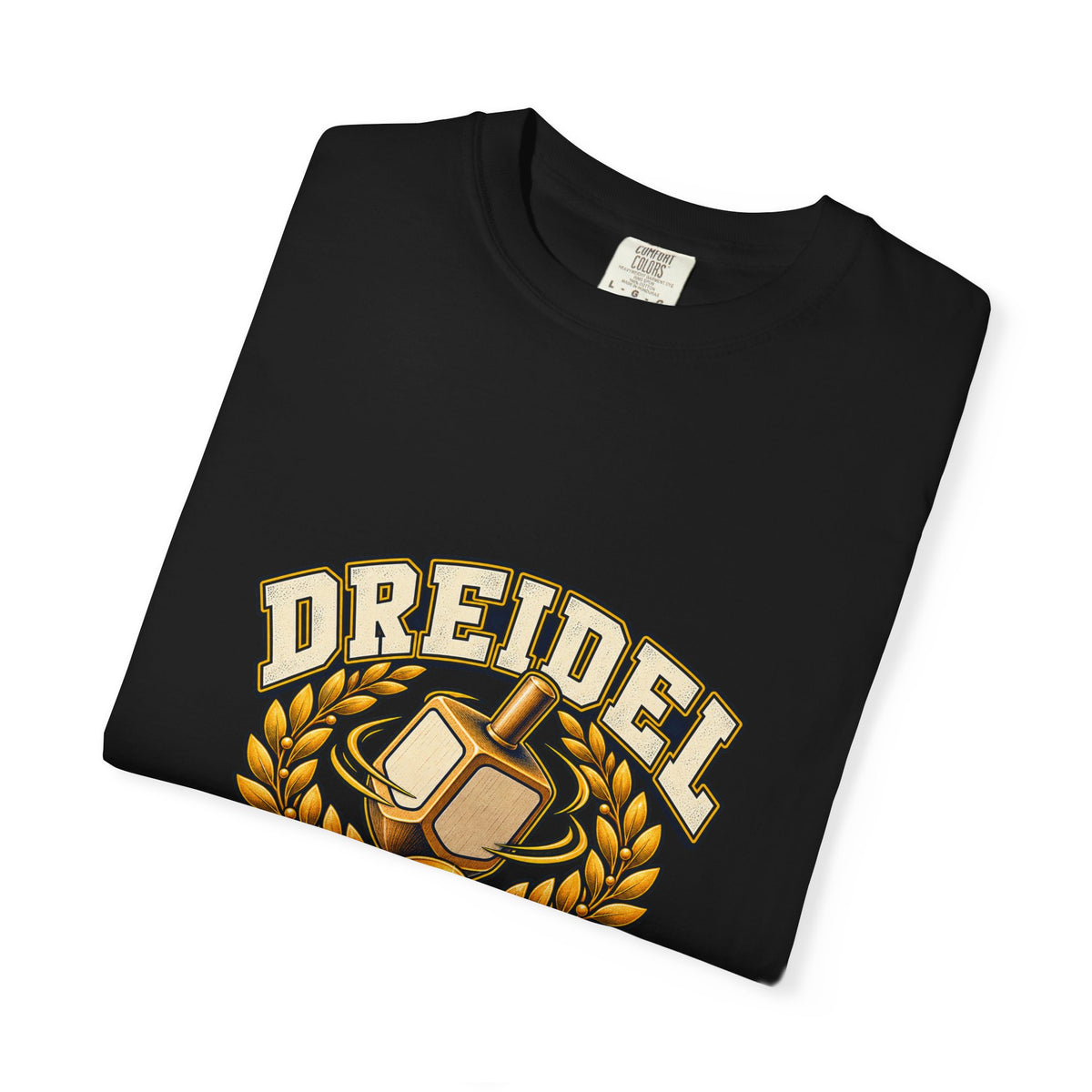 Dreidel Champion T-shirt | Hanukkah Dreidel Design, Winner Banner