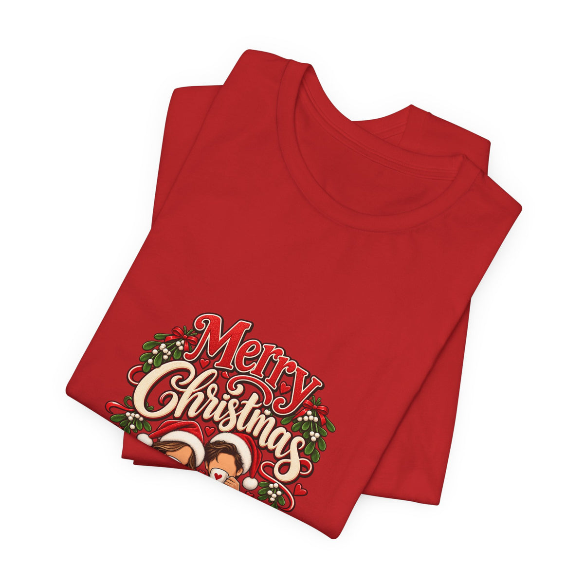Merry Christmas Couple Tee