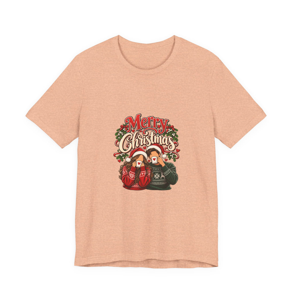 Merry Christmas Couple Tee