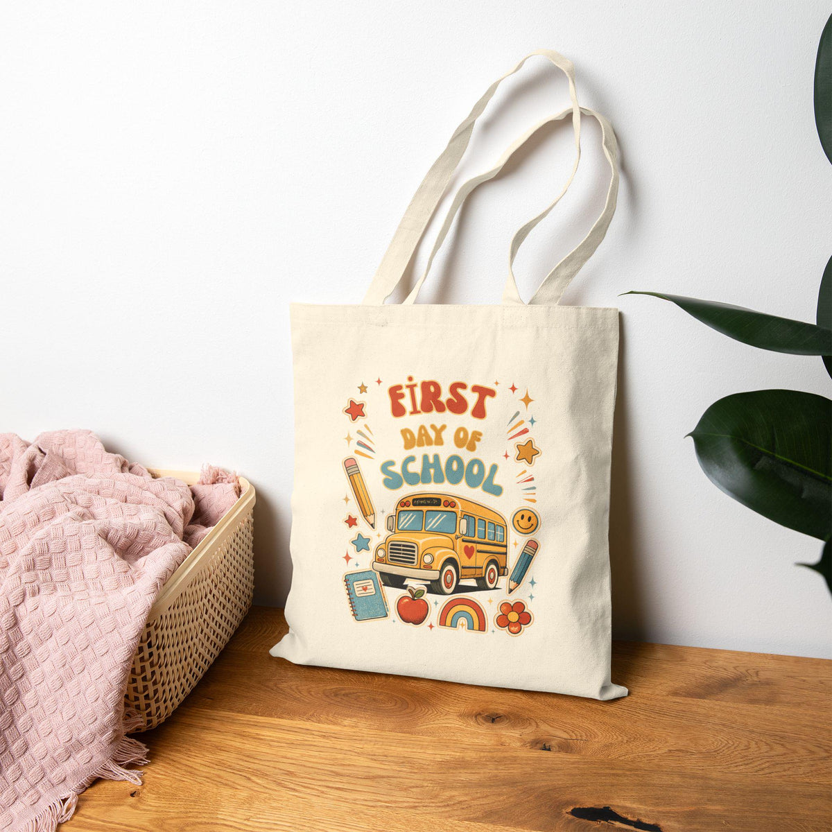 First Day Of School Kids Tote Bag