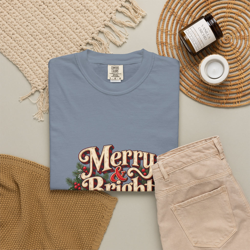 Merry & Bright Holiday T-Shirt