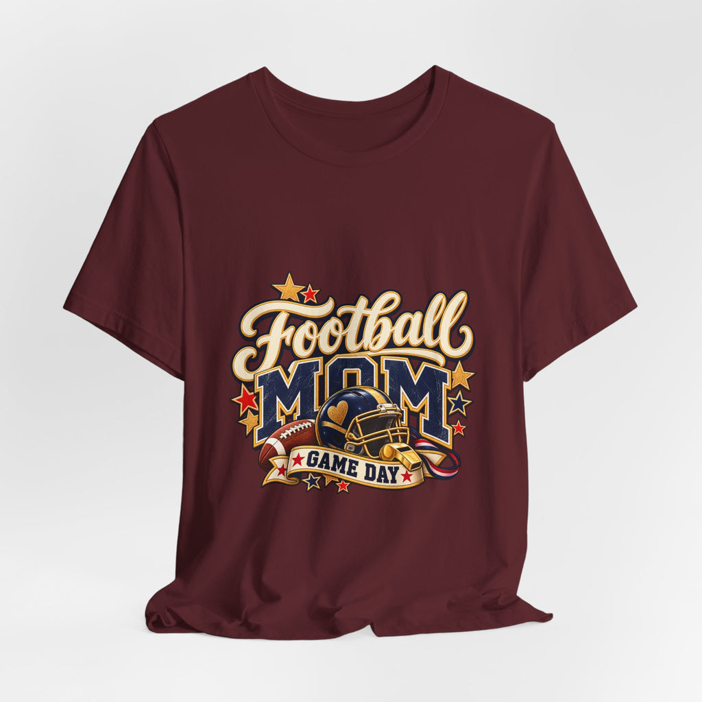 Football Mom Game Day T-Shirt | Mom Football Tee