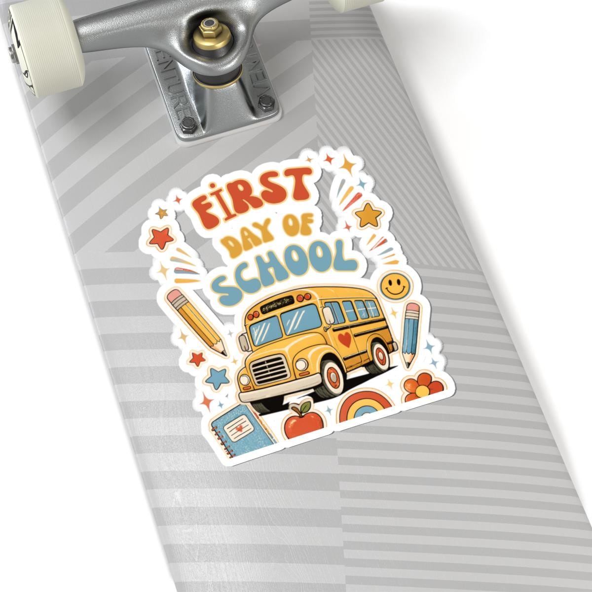 First Day Of School Kids Sticker