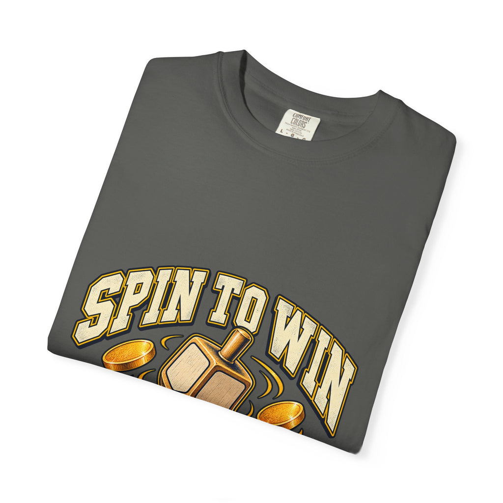 Spin to Win Dreidel T-shirt | Hanukkah Chanukah Festival Design