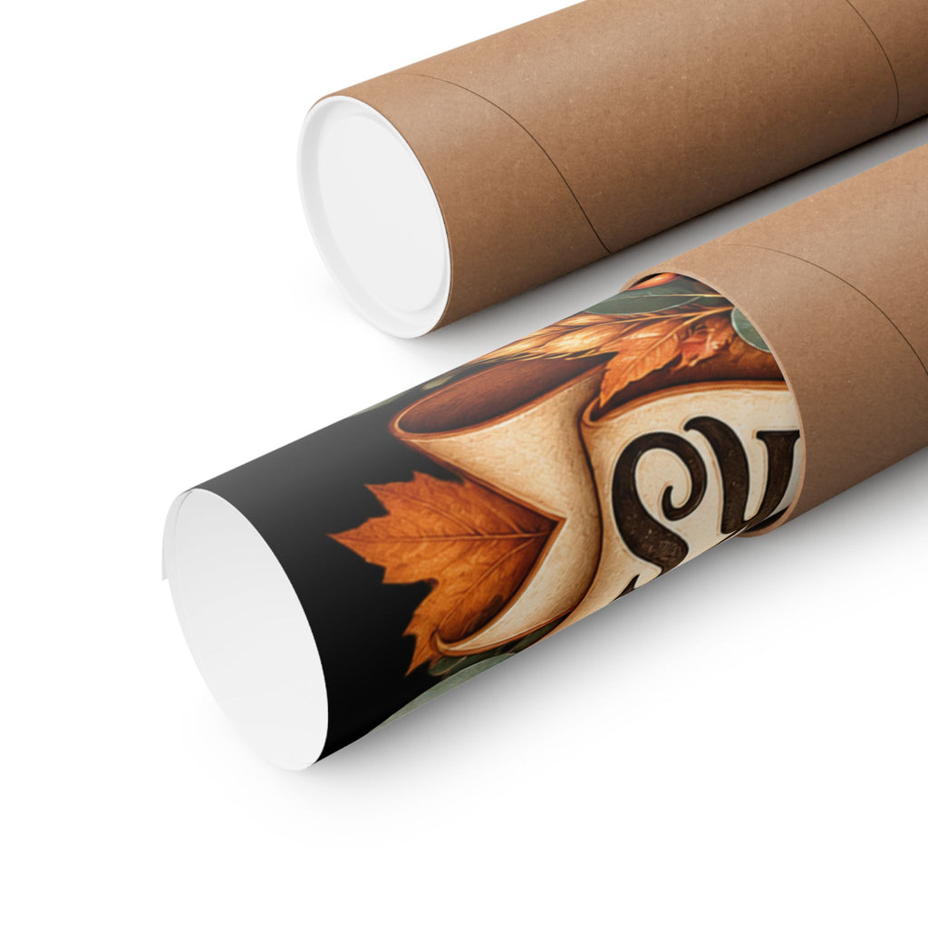 Gather Together Give Thanks Poster | Thanksgiving Fall Wall Art, Harvest Typography