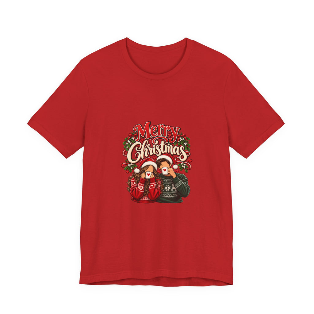 Merry Christmas Couple Tee