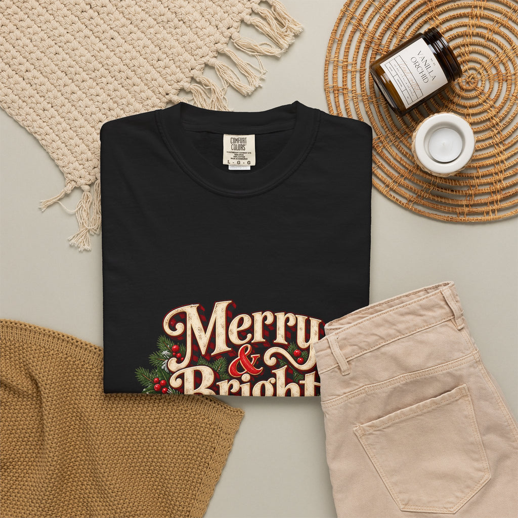 Merry & Bright Holiday T-Shirt