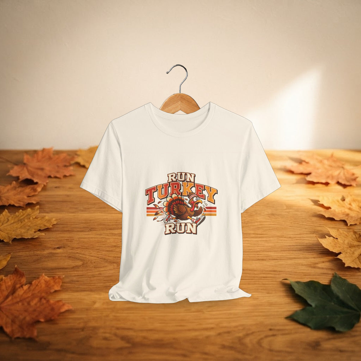 Run Turkey Run T-Shirt — Funny Thanksgiving Turkey Graphic Tee