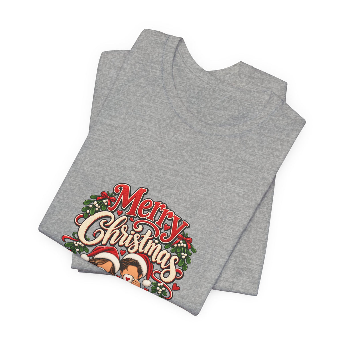 Merry Christmas Couple Tee