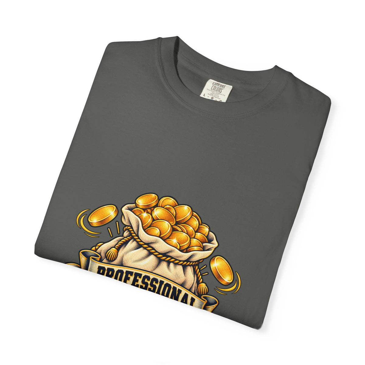 Professional Gelt Collector T-Shirt | Hanukkah Chanukah Chocolate Coin Design