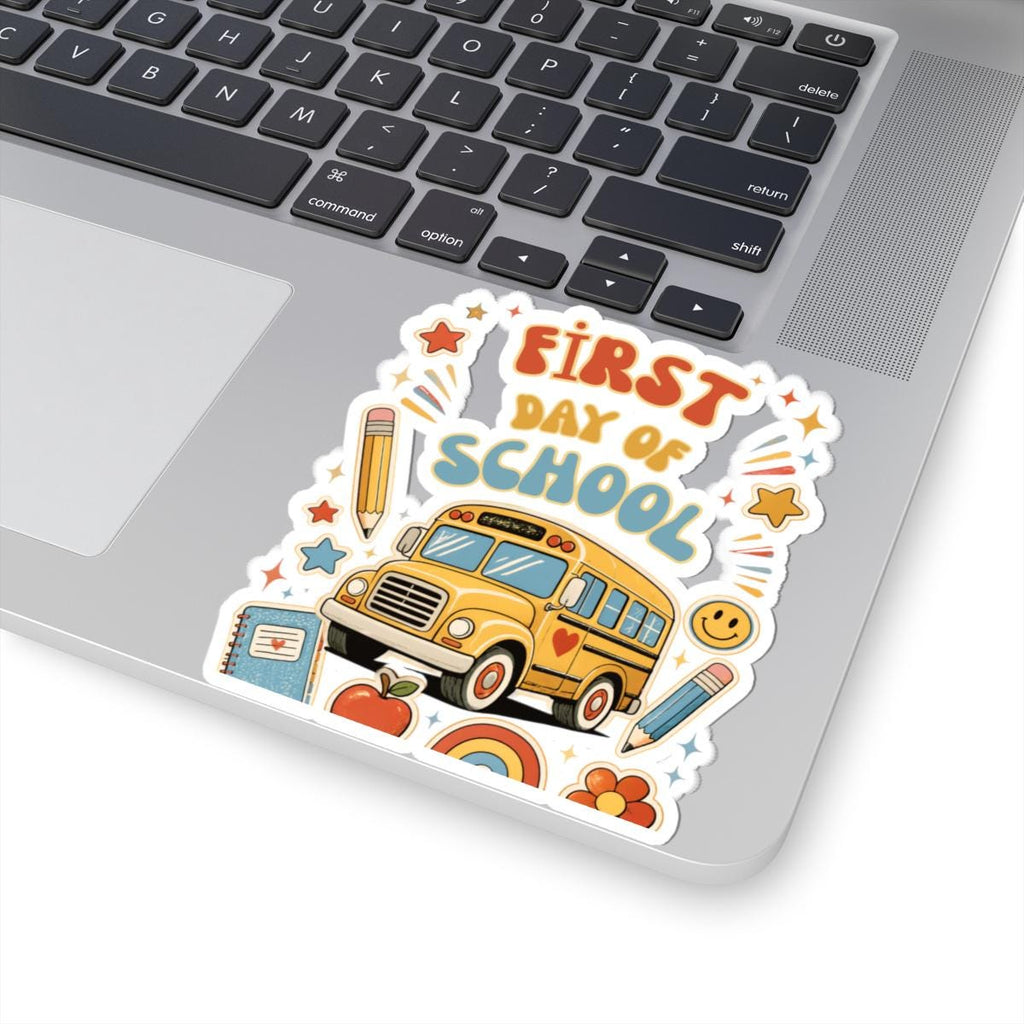 First Day Of School Kids Sticker