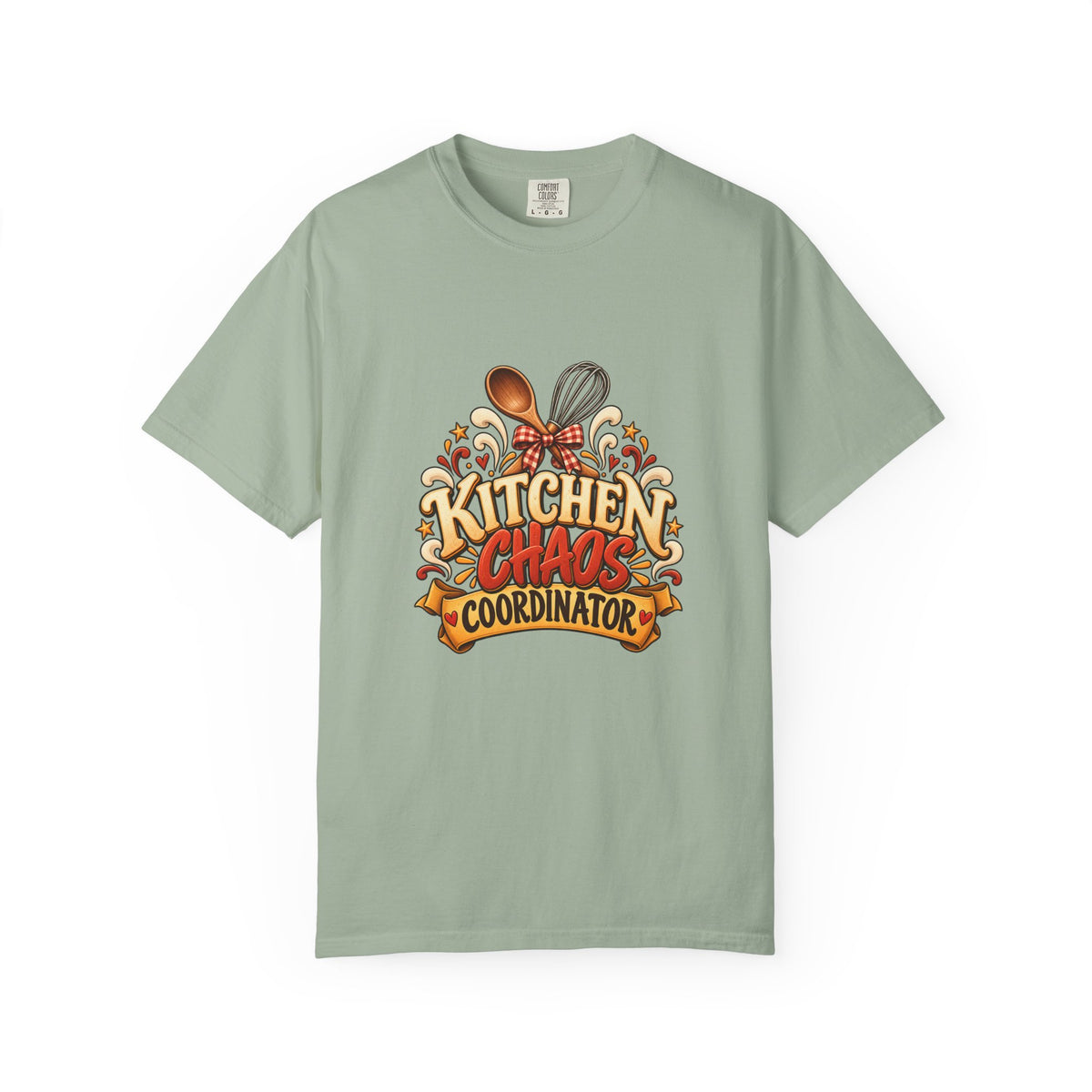 Kitchen Chaos Coordinator T-Shirt — Funny Thanksgiving Chef Shirt, Holiday Cooking Humor Tee, Baker Gift
