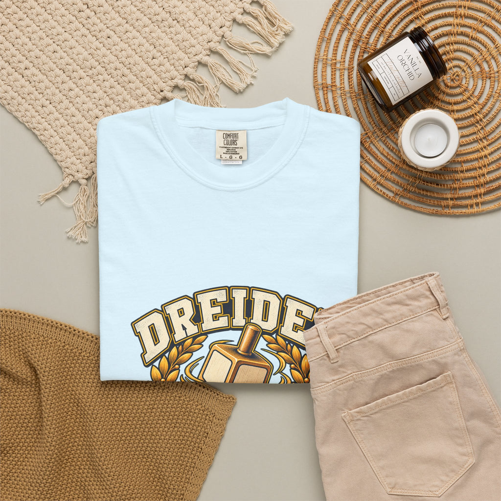 Dreidel Champion T-shirt | Hanukkah Dreidel Design, Winner Banner