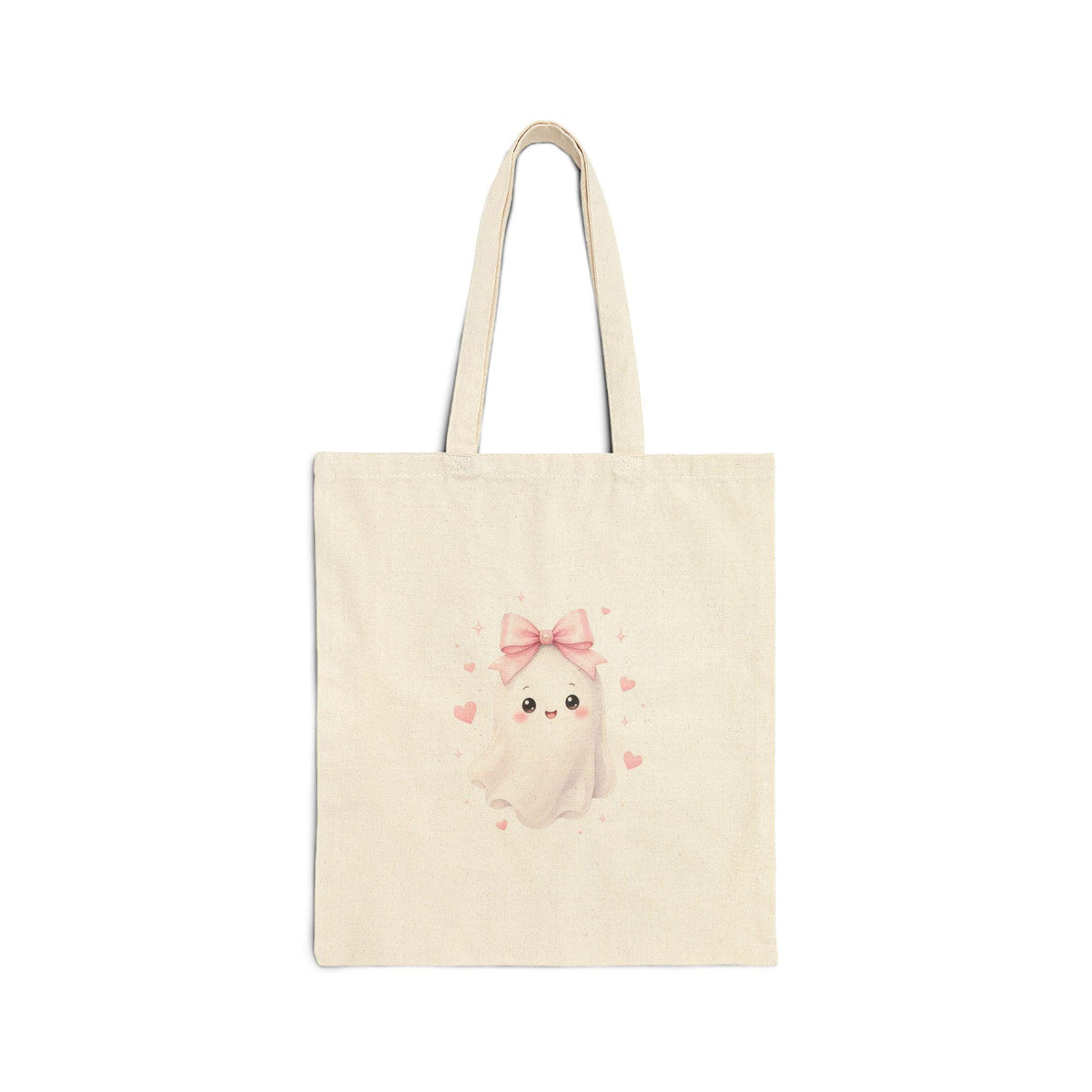 Back to School Monster Cotton Canvas Tote Bag | Cute Blue Backpack Design