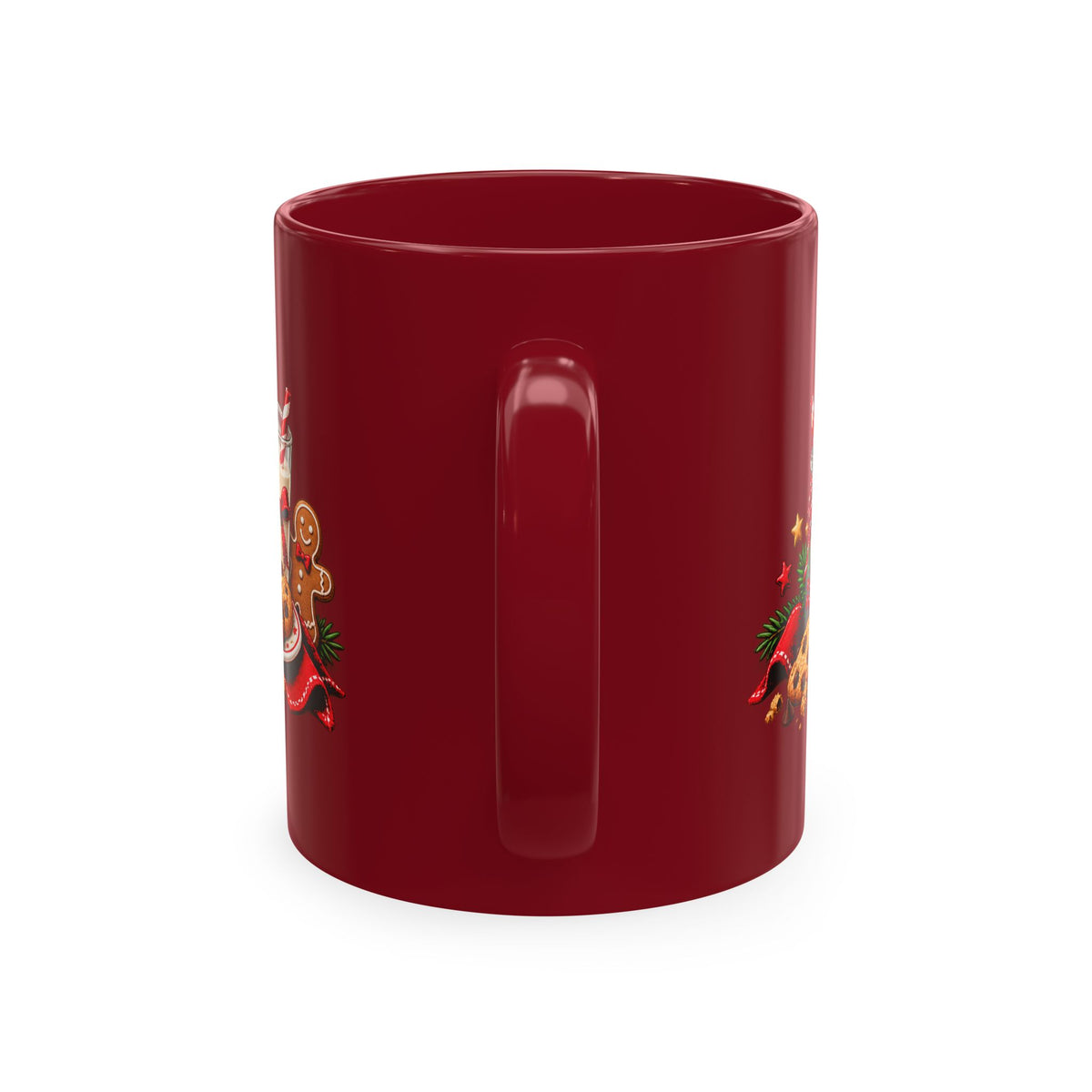 Santa’s Official Cookie Tester Ceramic Mug — Christmas Holiday Coffee Cup