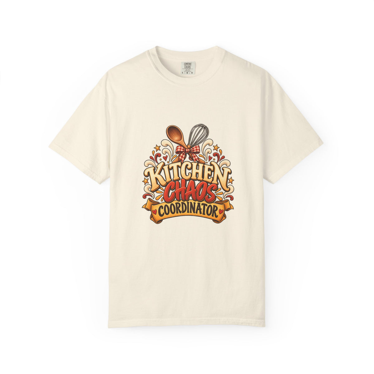 Kitchen Chaos Coordinator T-Shirt — Funny Thanksgiving Chef Shirt, Holiday Cooking Humor Tee, Baker Gift