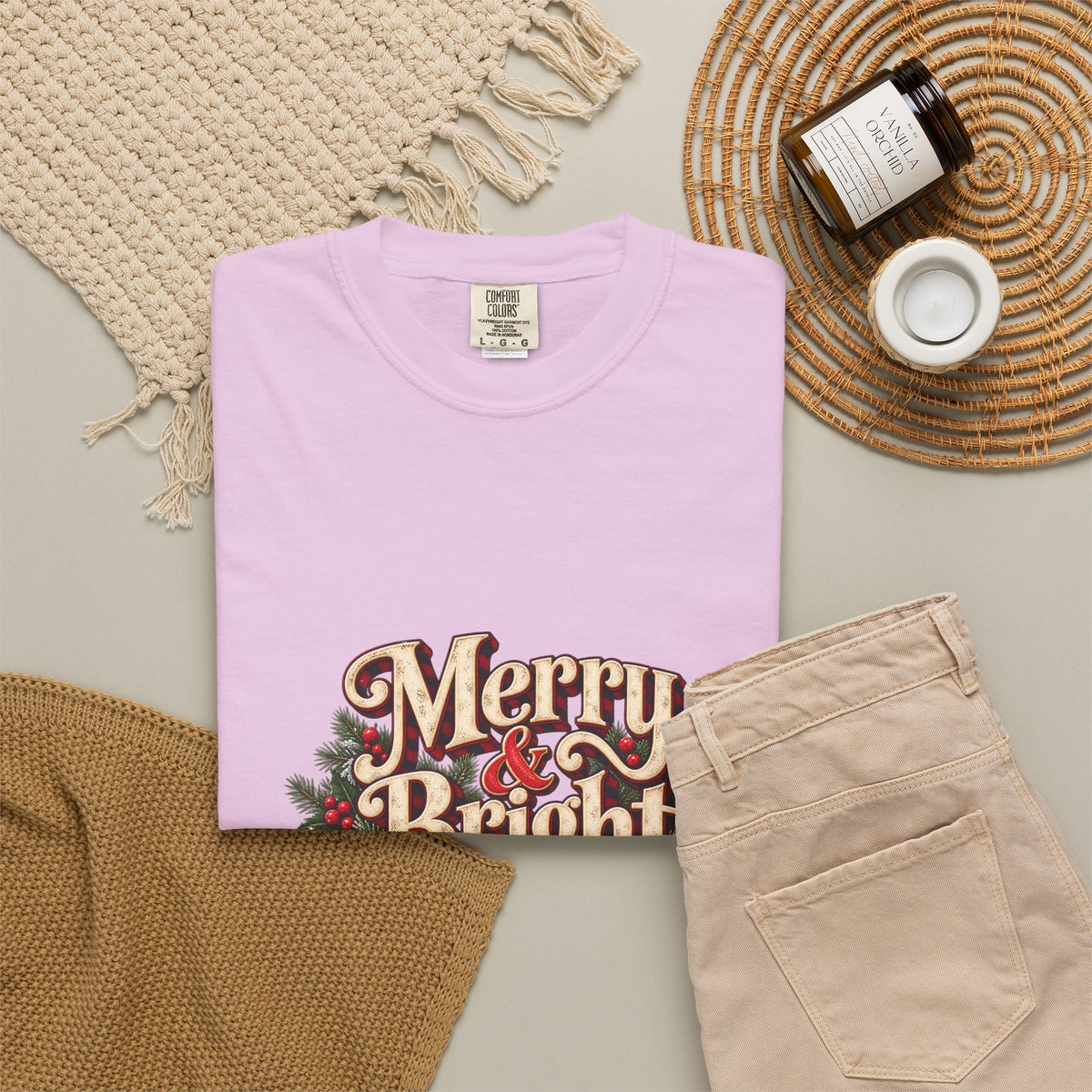 Merry & Bright Holiday T-Shirt