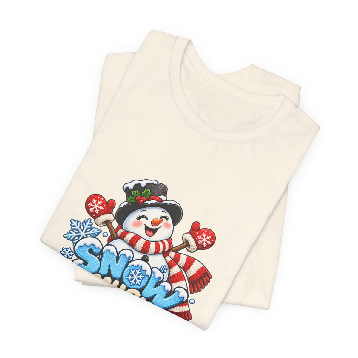 Snow Much Fun T-Shirt – Cute Snowman Holiday Tee
