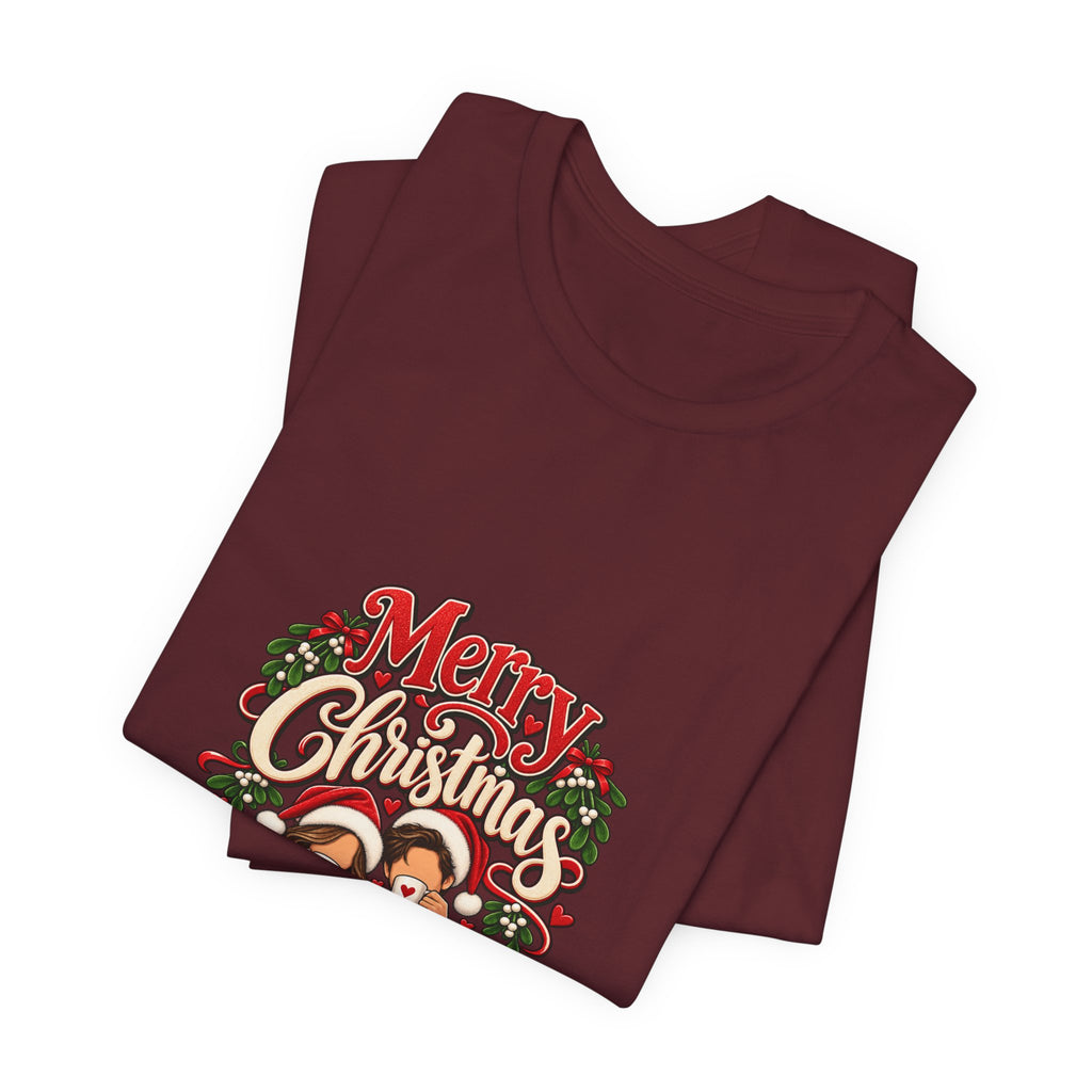 Merry Christmas Couple Tee