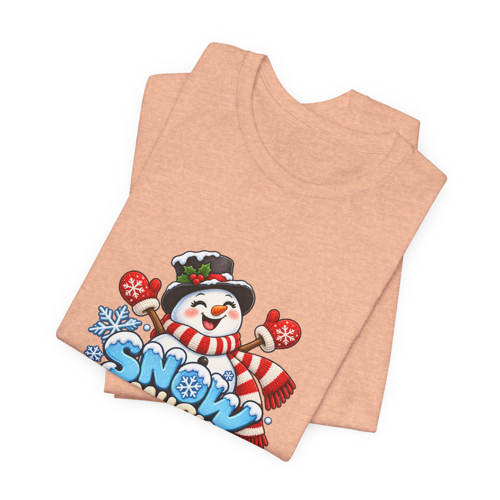 Snow Much Fun T-Shirt – Cute Snowman Holiday Tee