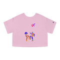 Dancing Couple Cropped T-Shirt | Retro Music Illustration