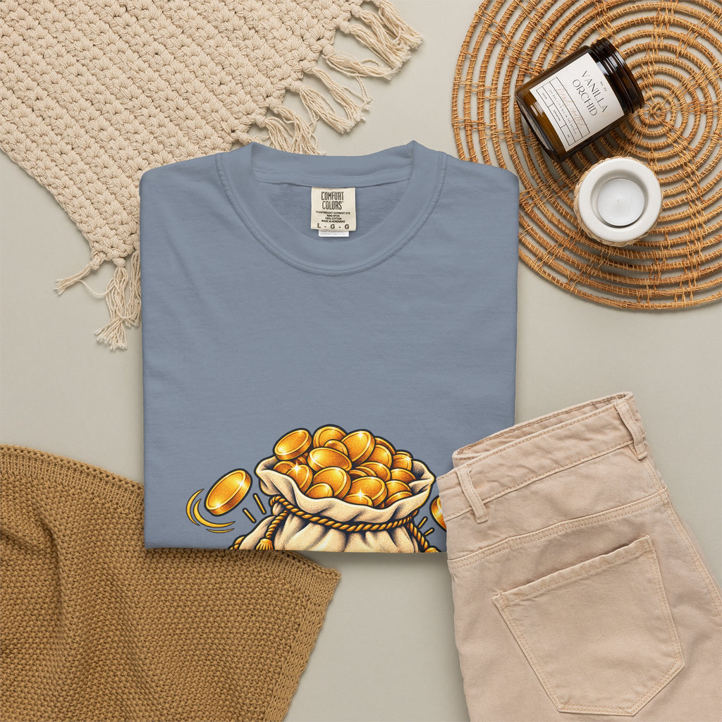 Professional Gelt Collector T-Shirt | Hanukkah Chanukah Chocolate Coin Design