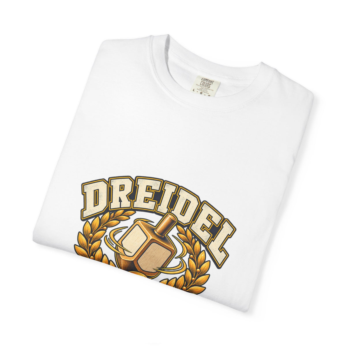 Dreidel Champion T-shirt | Hanukkah Dreidel Design, Winner Banner