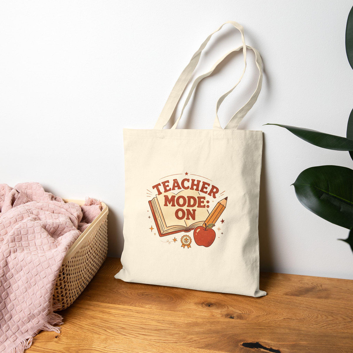 Teacher Mode On Tote Bag