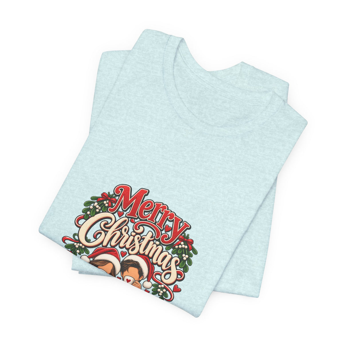 Merry Christmas Couple Tee