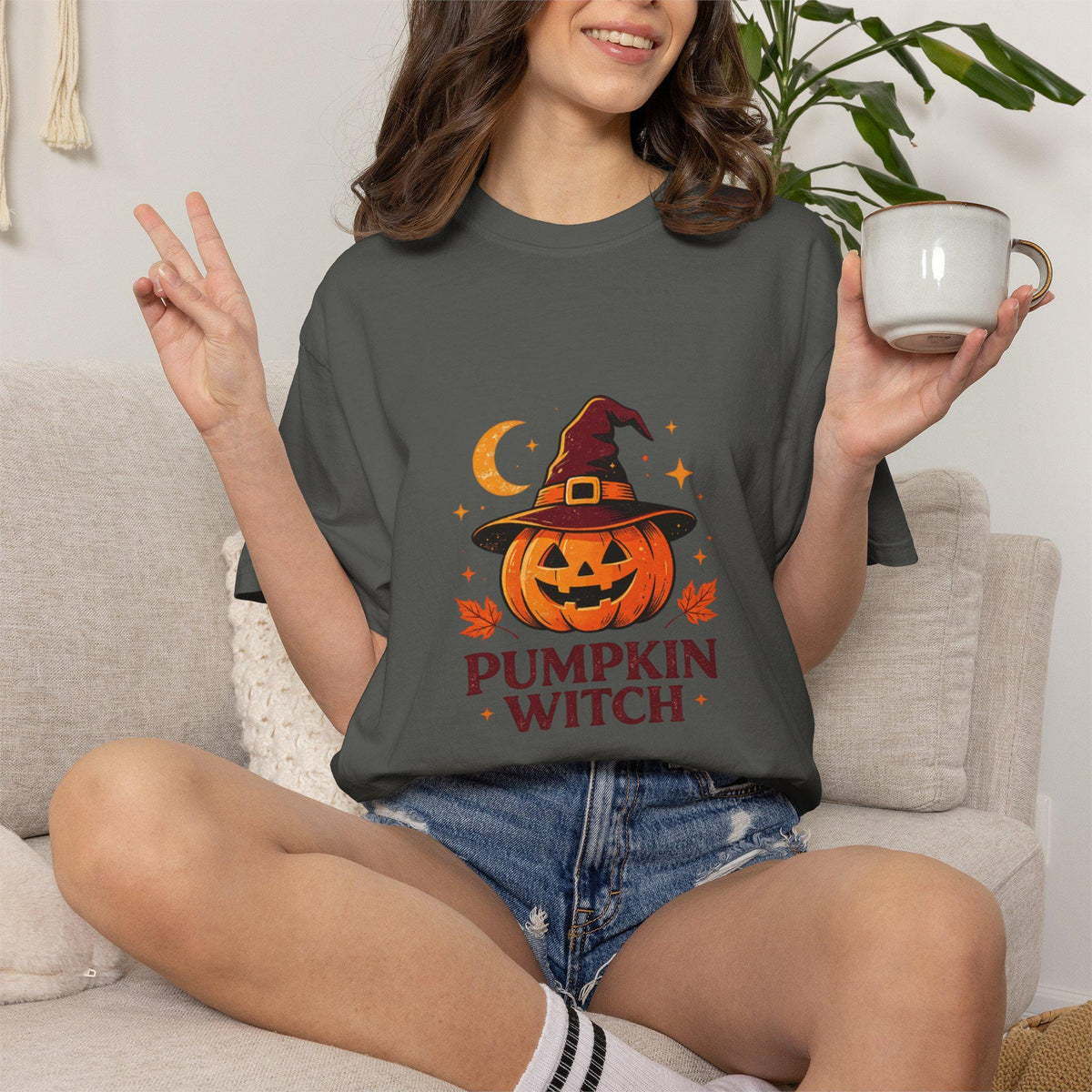 Pumpkin Witch T-Shirt