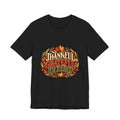 Thankful Grateful Blessed tee | Fall leaves Thanksgiving shirt
