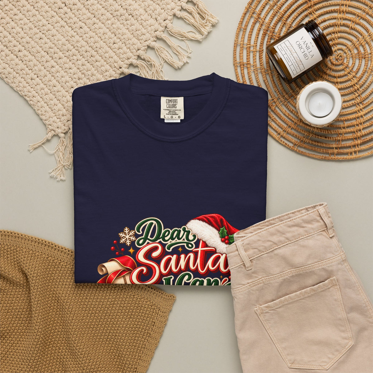 Dear Santa I Can Explain T-Shirt — Funny Christmas Tee