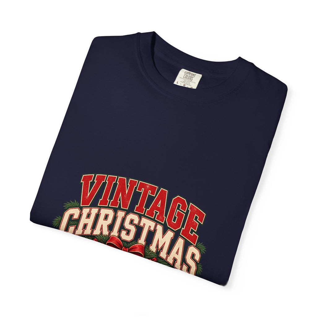 Vintage Christmas T-Shirt — Retro Holiday Graphic Tee