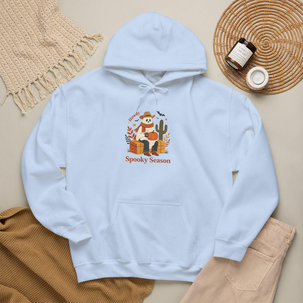 Howdy Spooky Season Ghost Hoodie