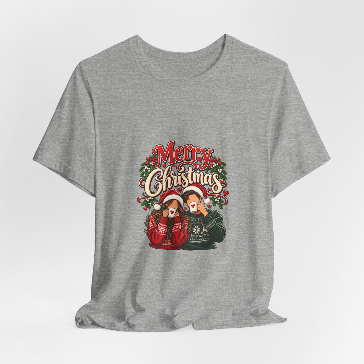 Merry Christmas Couple Tee