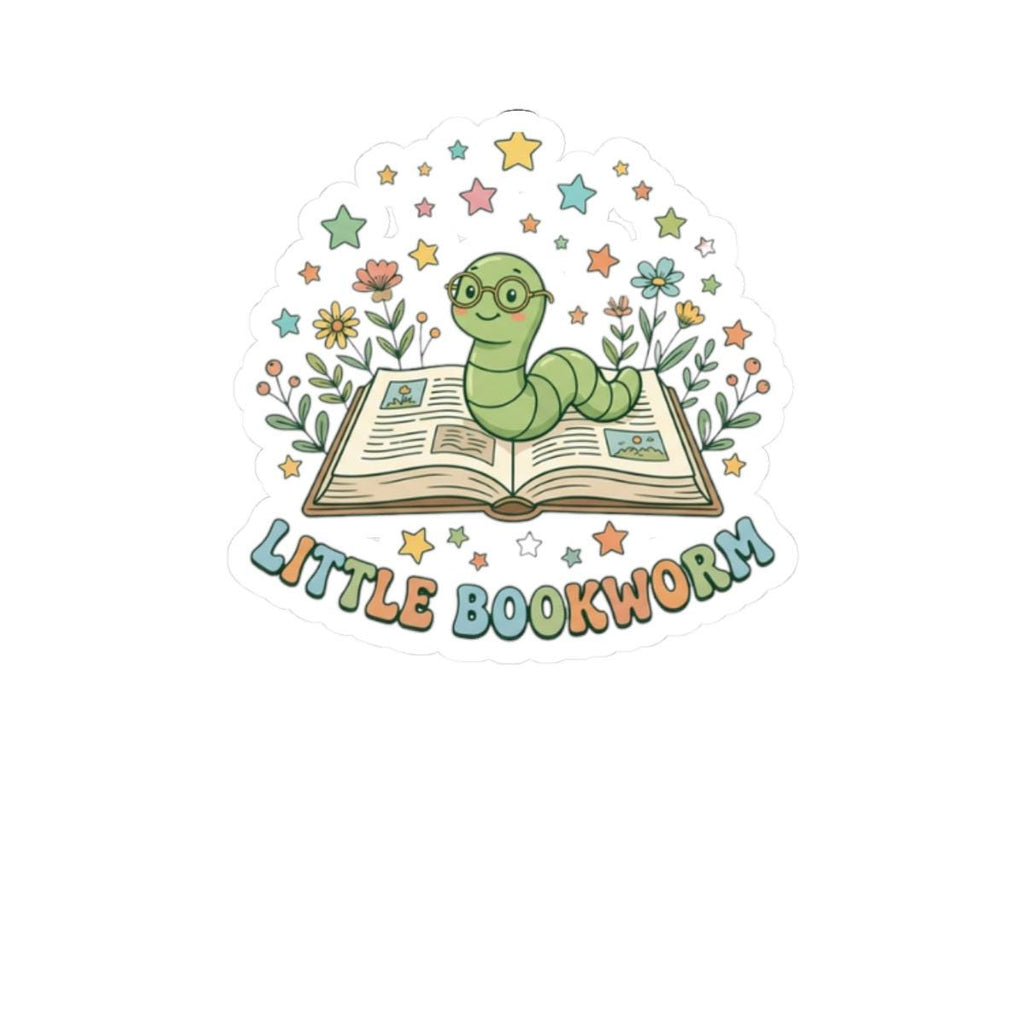 Dinosaur Reading Book Kids Sticker