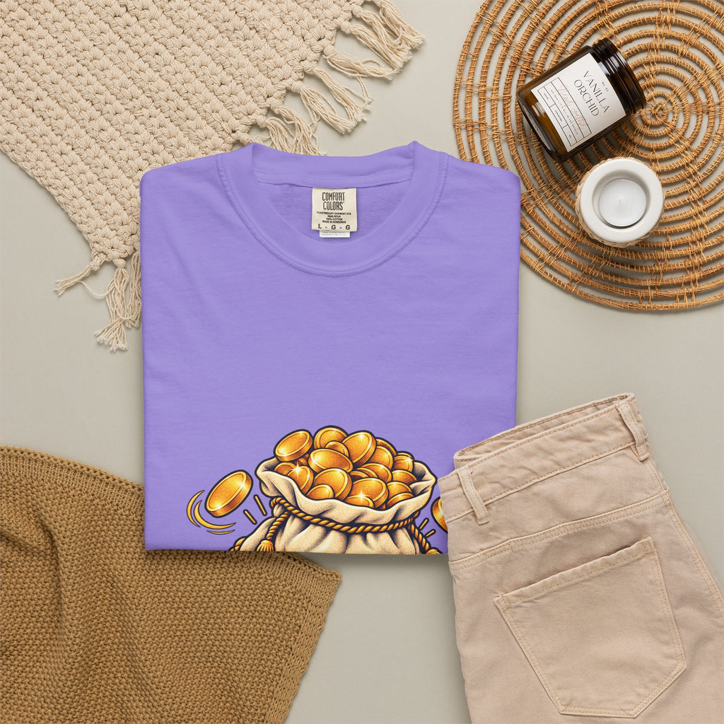 Professional Gelt Collector T-Shirt | Hanukkah Chanukah Chocolate Coin Design