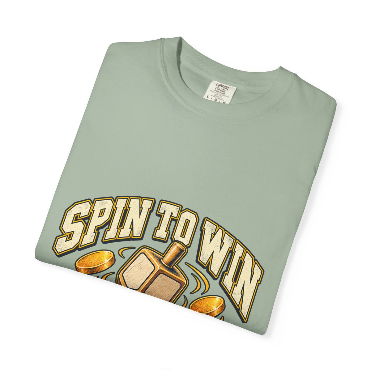 Spin to Win Dreidel T-shirt | Hanukkah Chanukah Festival Design