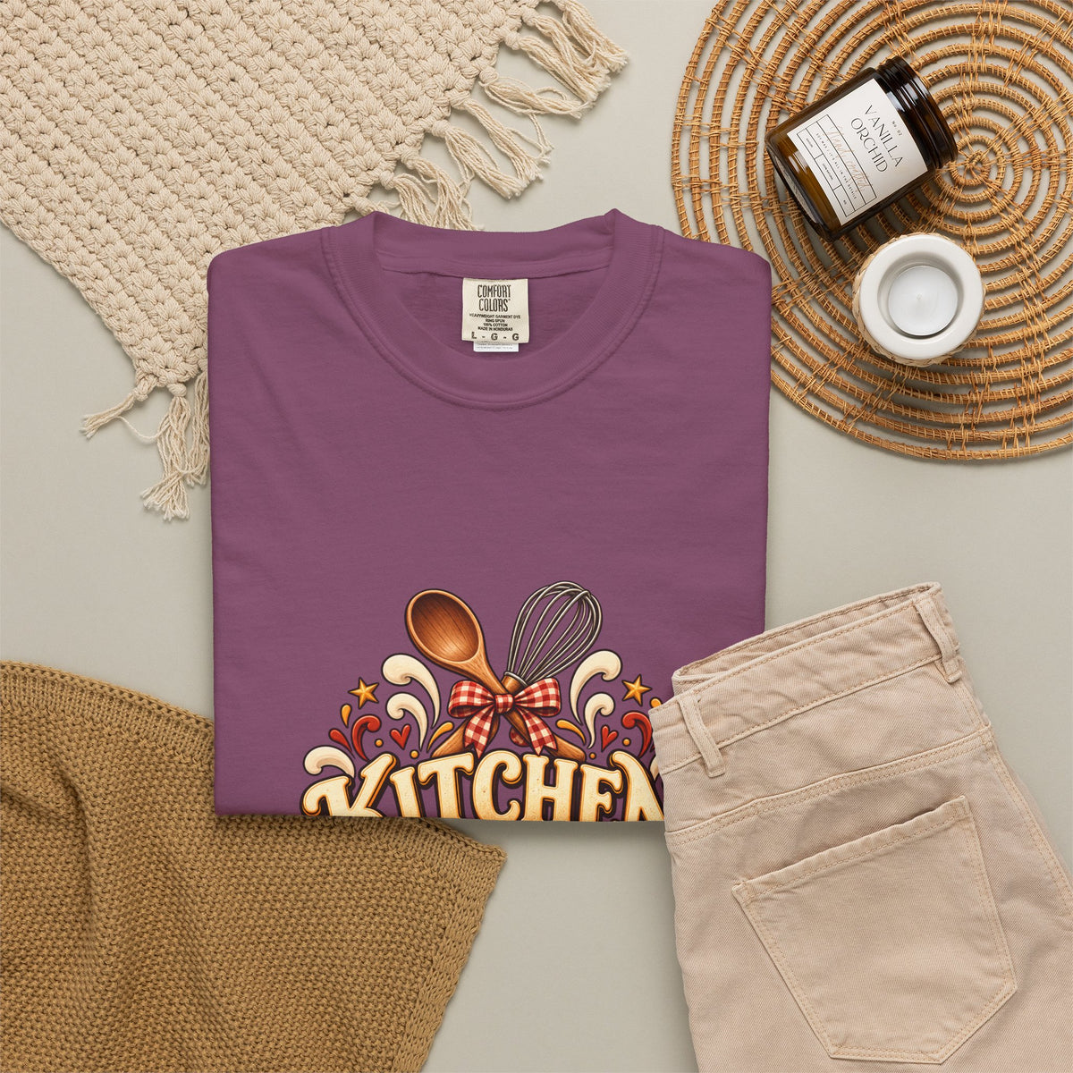 Kitchen Chaos Coordinator T-Shirt — Funny Thanksgiving Chef Shirt, Holiday Cooking Humor Tee, Baker Gift