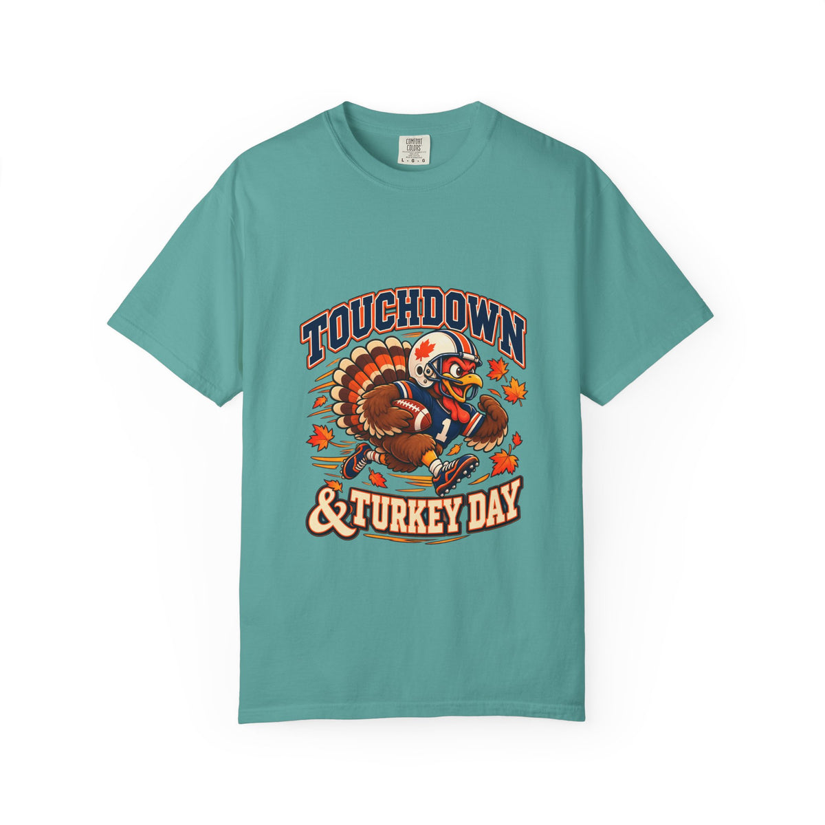 Touchdown Turkey Day T-shirt | Football Turkey Thanksgiving Tee