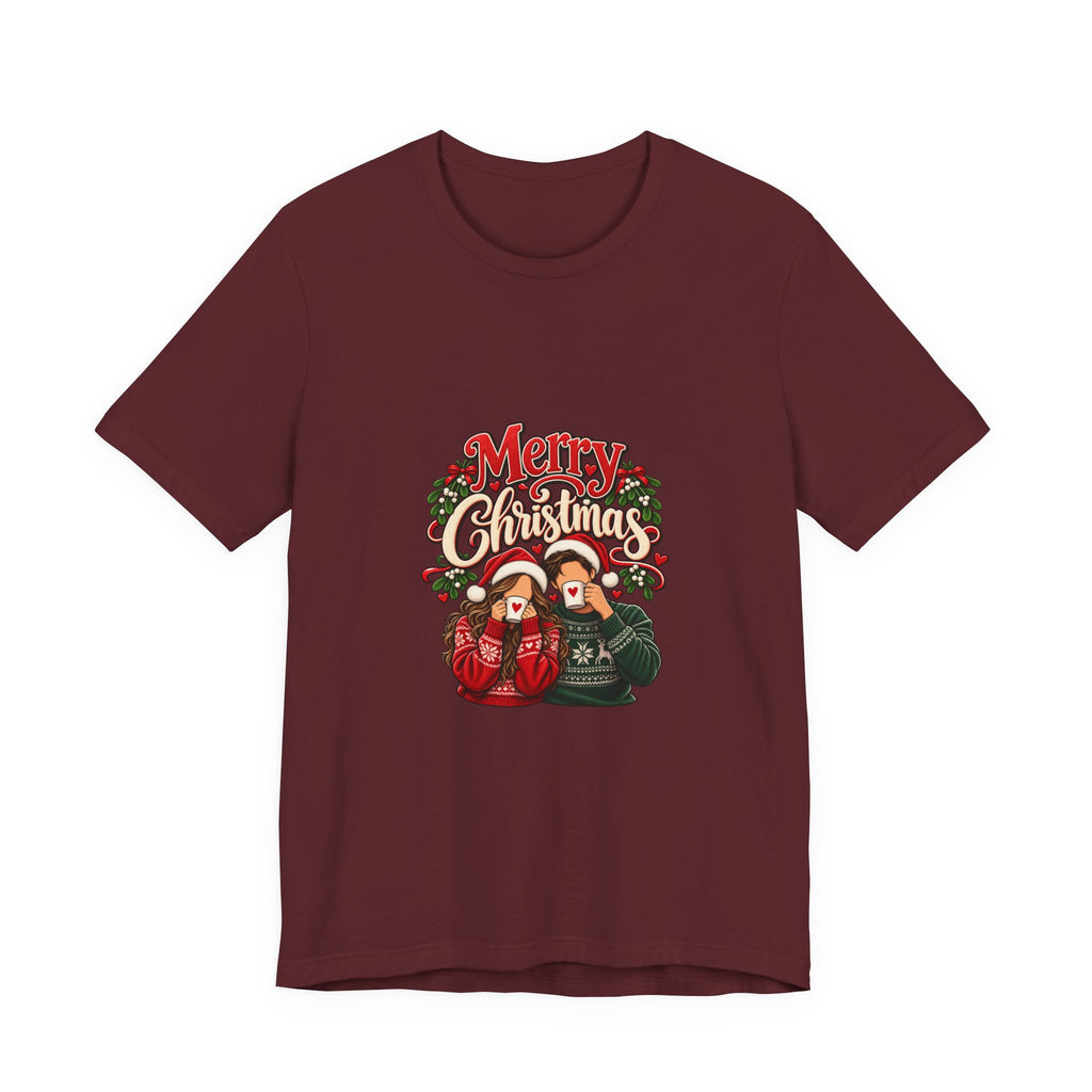 Merry Christmas Couple Tee