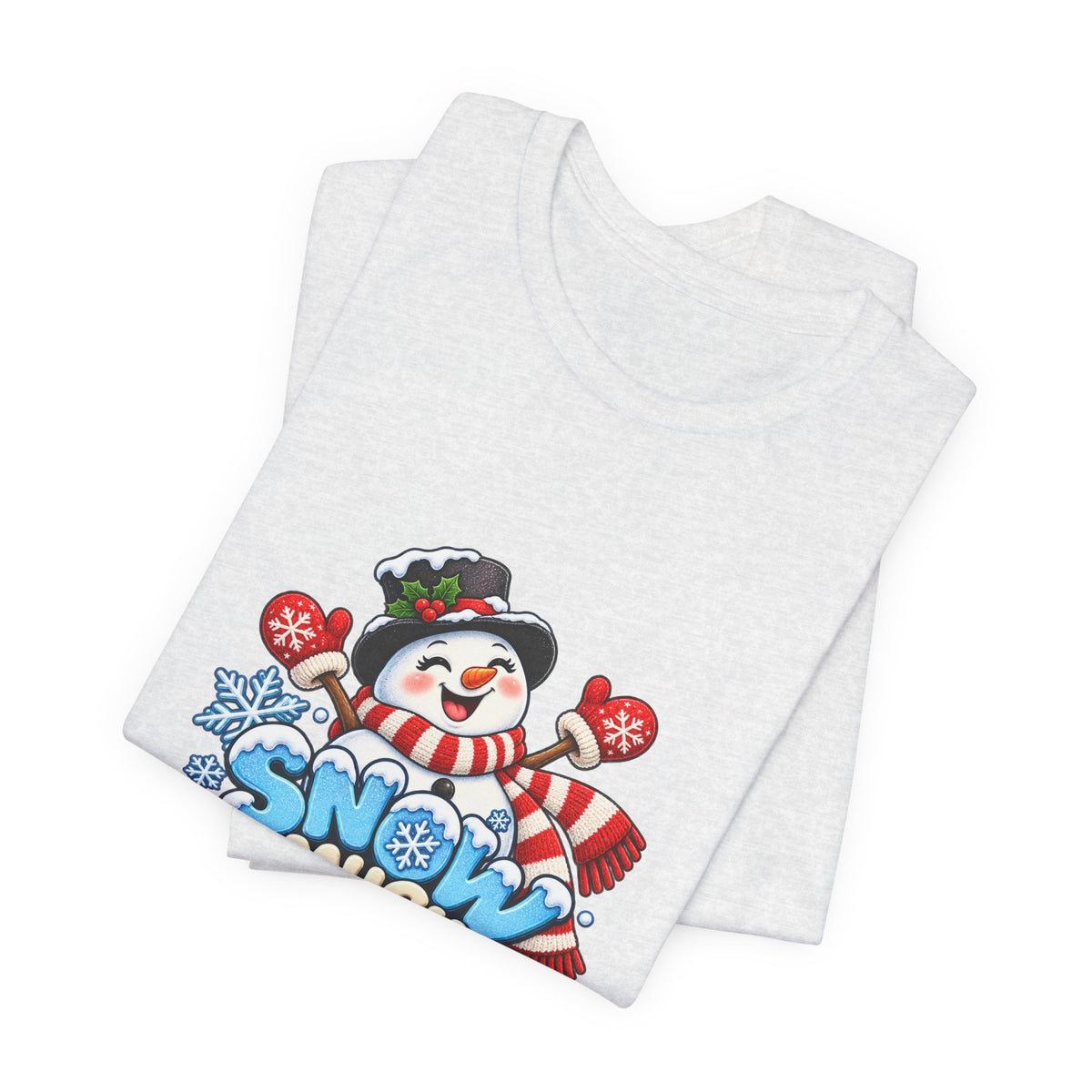 Snow Much Fun T-Shirt – Cute Snowman Holiday Tee