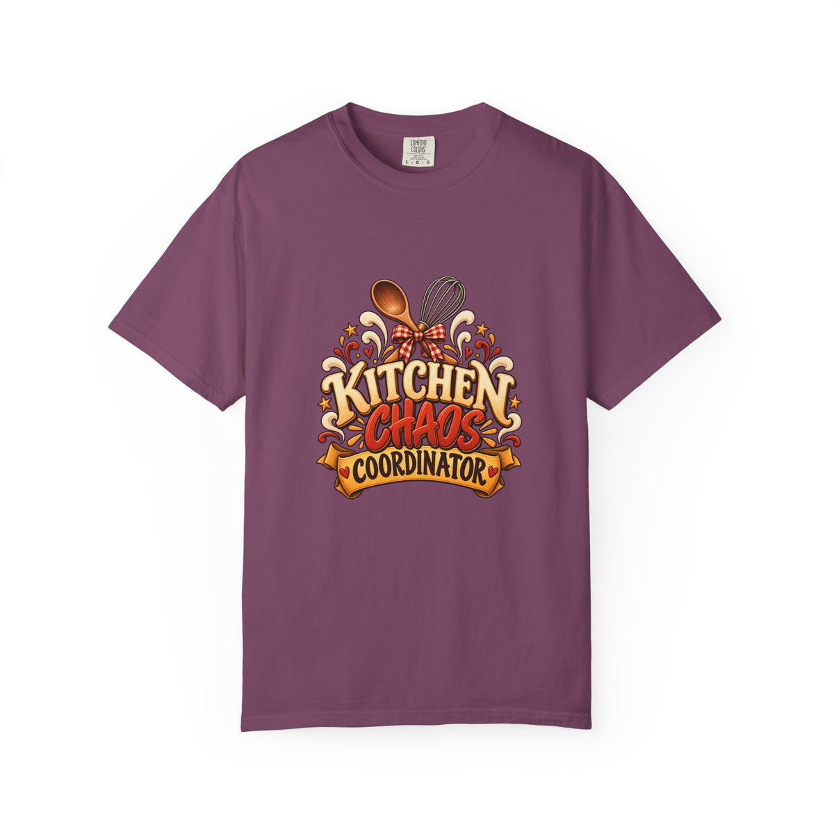 Kitchen Chaos Coordinator T-Shirt — Funny Thanksgiving Chef Shirt, Holiday Cooking Humor Tee, Baker Gift