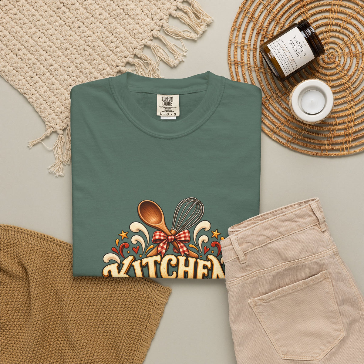 Kitchen Chaos Coordinator T-Shirt — Funny Thanksgiving Chef Shirt, Holiday Cooking Humor Tee, Baker Gift