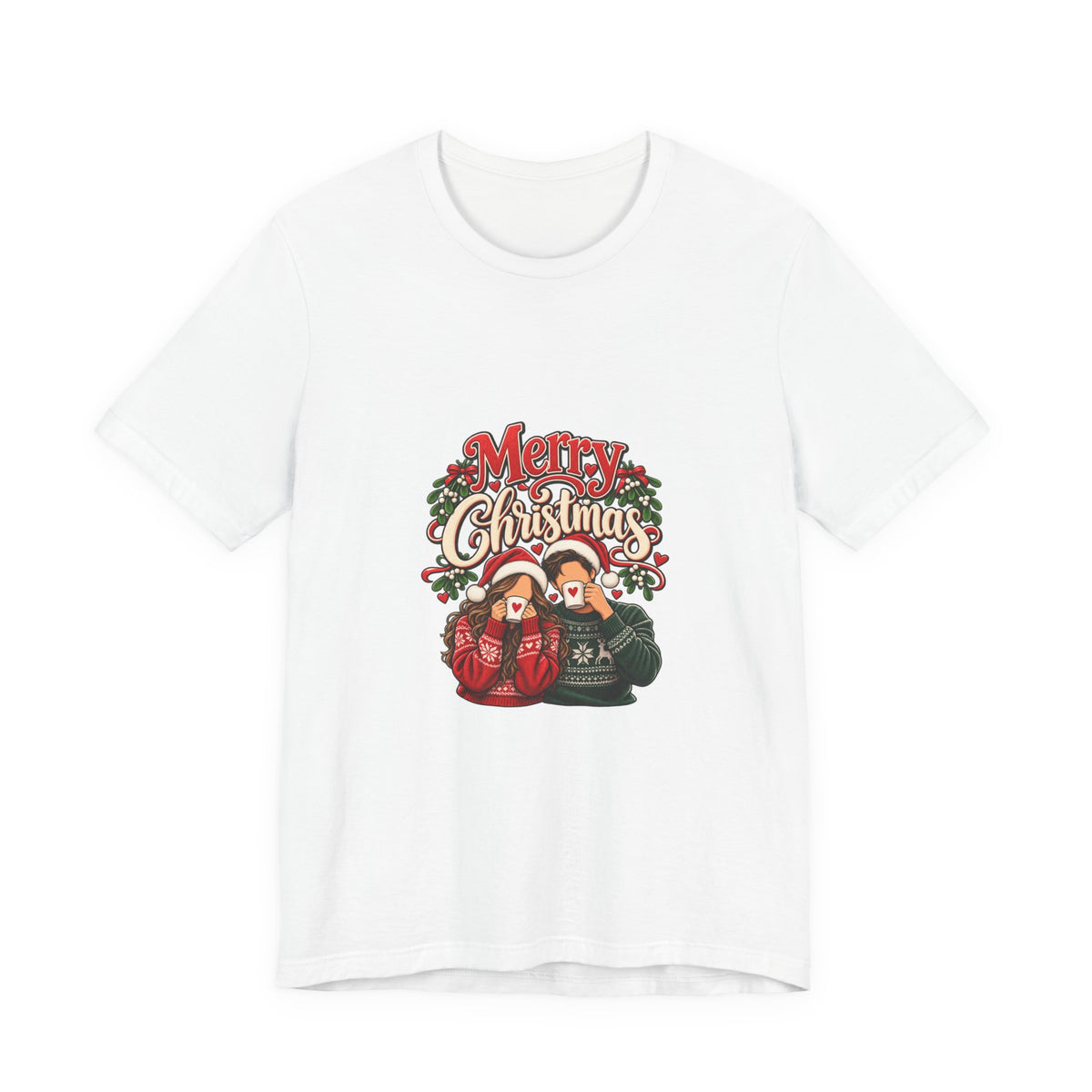 Merry Christmas Couple Tee